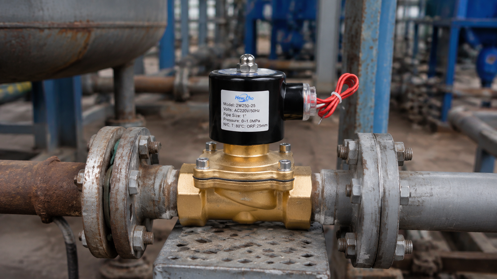 General industrial environment for solenoid valve seal selection