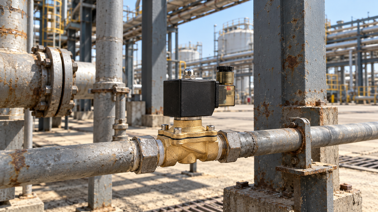 Industrial control equipment supporting a safe plant startup