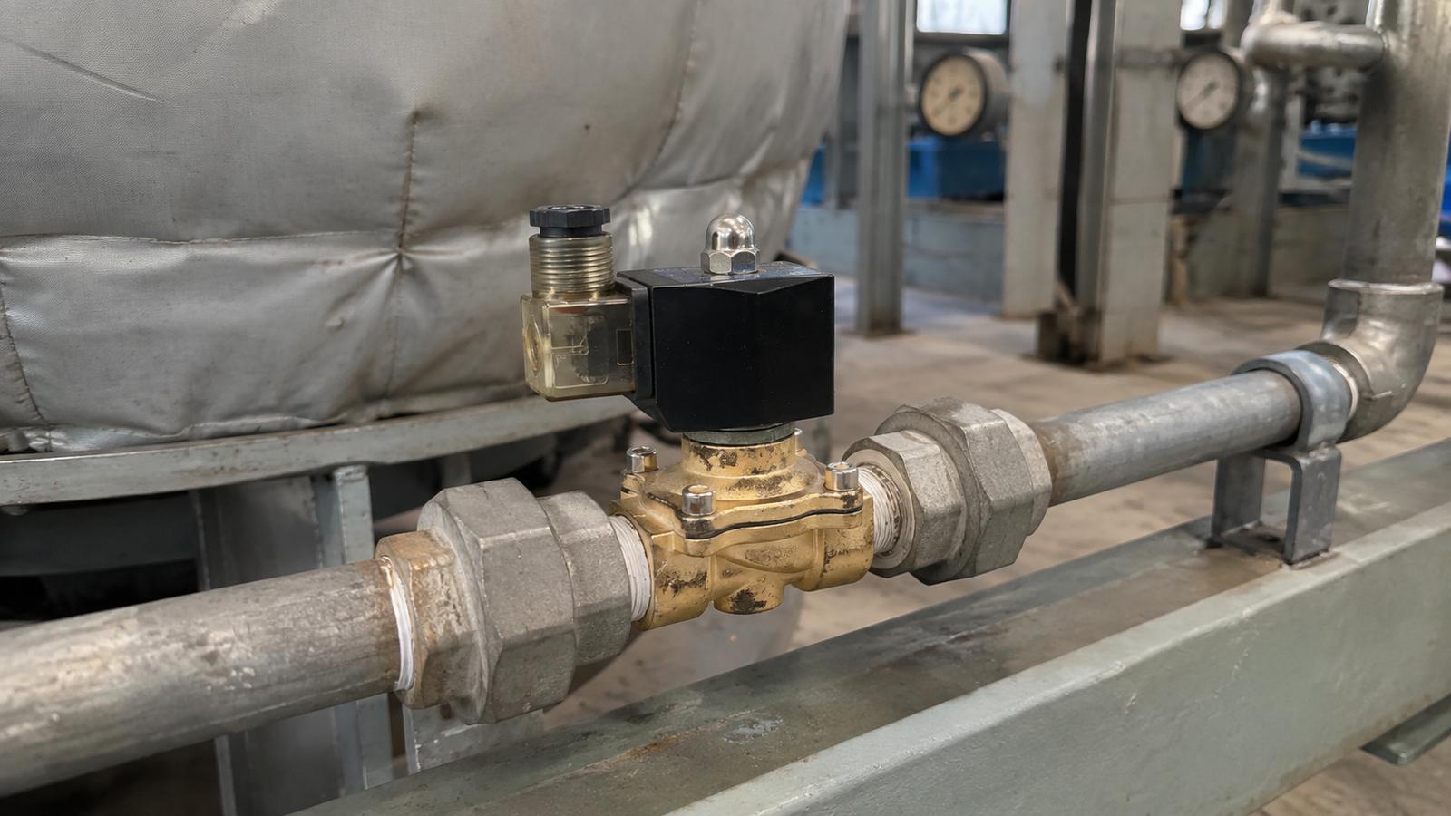 General industrial setting for solenoid valve selection